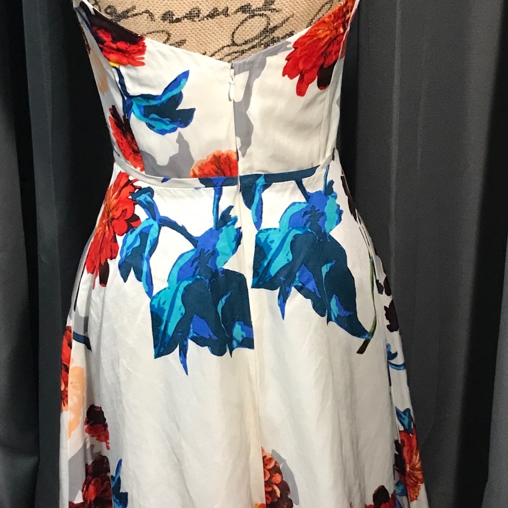 White Floral dress to impress